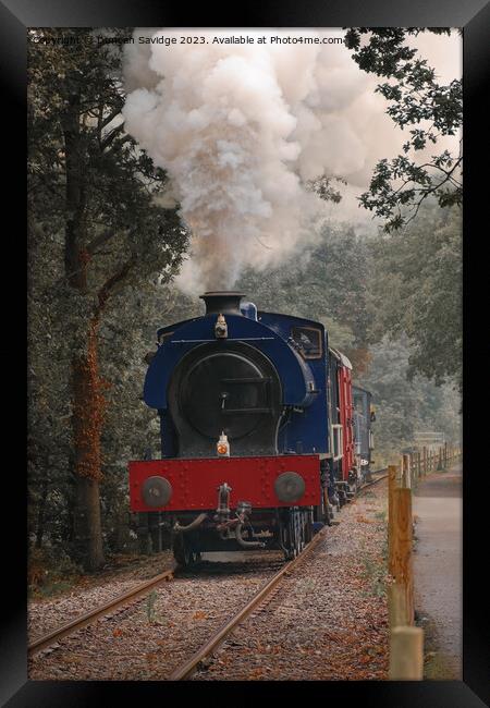 No.7 ‘Wimblebury’ at Avon Valley Railway Framed Print by Duncan Savidge