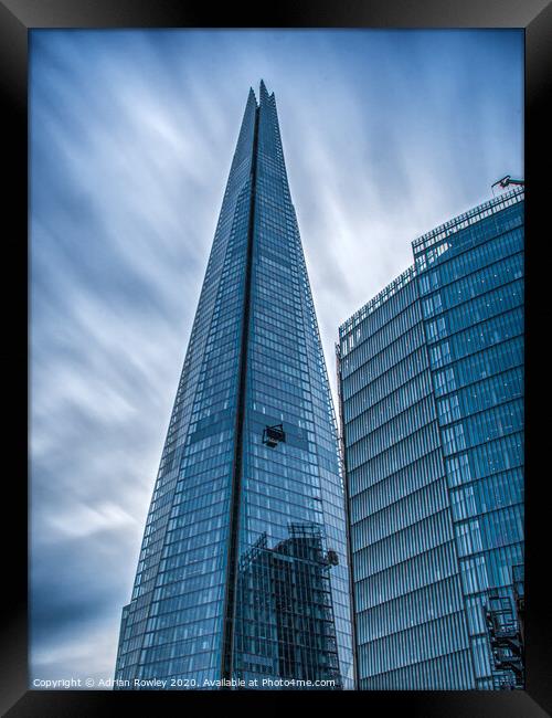 The Shard of London Framed Print by Adrian Rowley