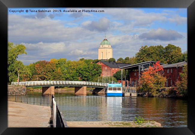 Suomenlinna Bridge  Framed Print by Taina Sohlman