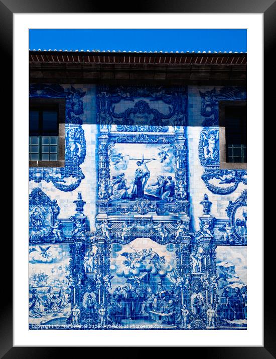 Capela (Chapel) das Almas - Porto, Portugal Framed Mounted Print by Mehul Patel