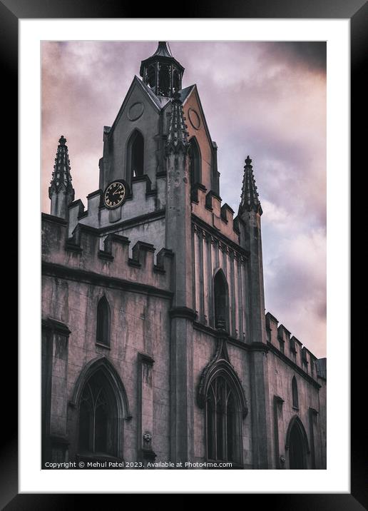 Exterior of St.Mary Magdalen Church in Bermondsey, London, England, UK  Framed Mounted Print by Mehul Patel