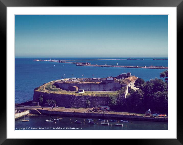 Nothe Fort, Weymouth Framed Mounted Print by Mehul Patel
