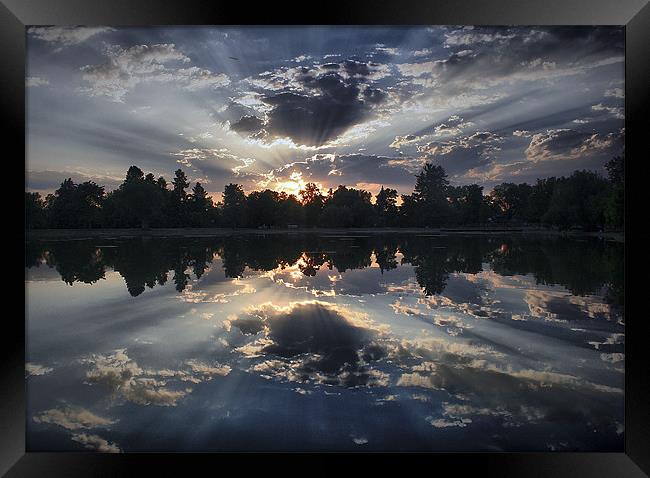 Reflection II Framed Print by Klara Memisevic