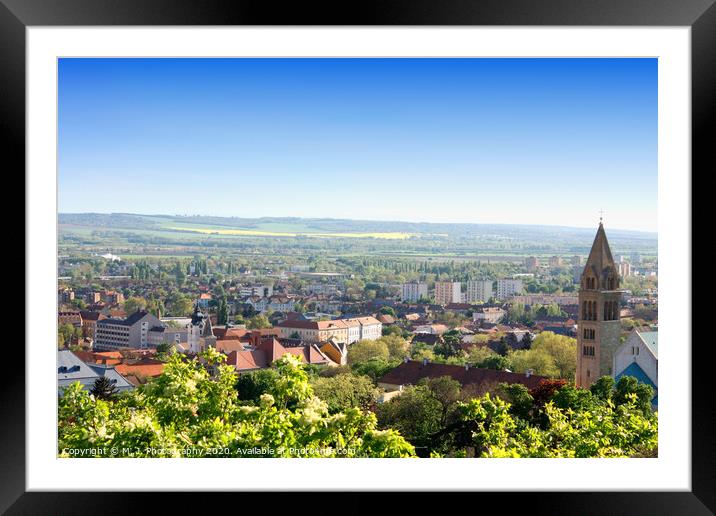 Pecs, Hungary Framed Mounted Print by M. J. Photography