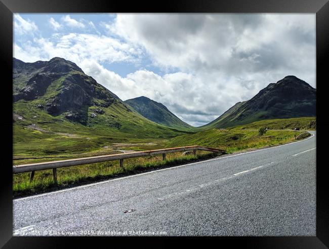 Scottish Highlands #1 Framed Print by Ellis Lynas