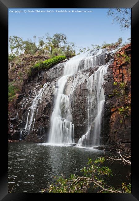 MacKenzie Falls. Framed Print by Boris Zhitkov