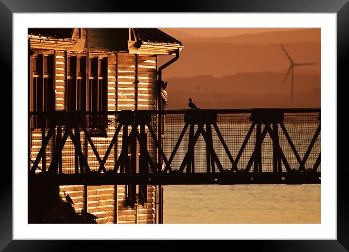 Mumbles lifeboat station Framed Mounted Print by Duane evans