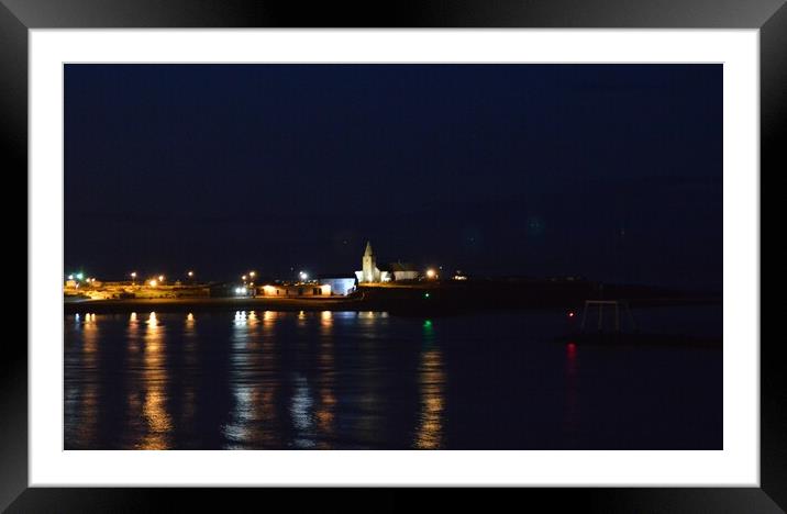 Night at the Church Point   Framed Mounted Print by Richard Dixon