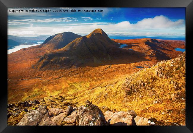 Highlands. Framed Print by Ashley Cooper