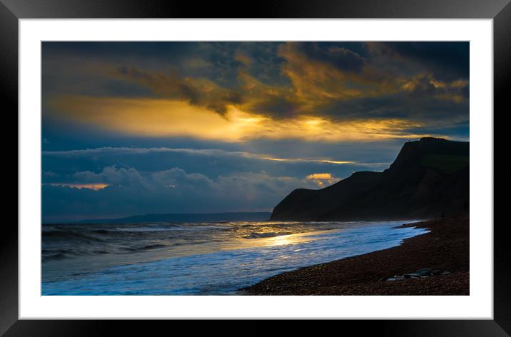 Land that time forgot Framed Mounted Print by Peter Smith