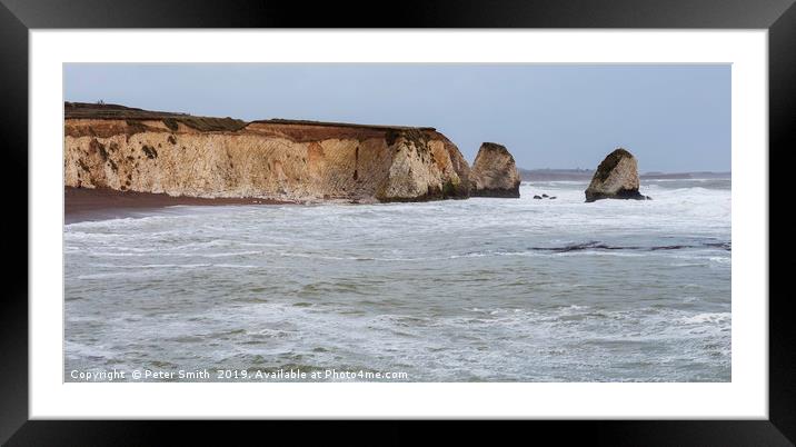 Freshwater Bay Winter Framed Mounted Print by Peter Smith