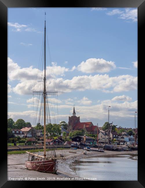 Maldon Town Framed Print by Peter Smith