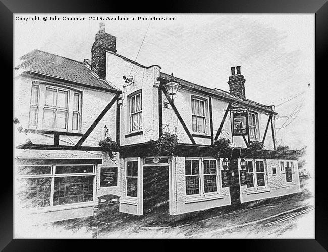 The Peterboat, Leigh-on-Sea, Essex Framed Print by John Chapman
