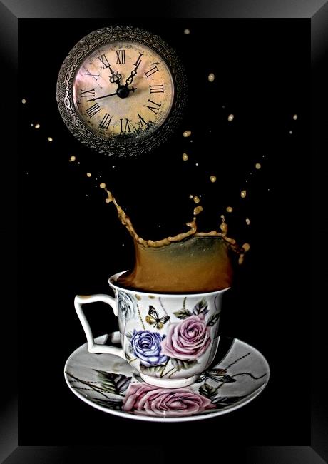 Coffee time Framed Print by Martin Smith