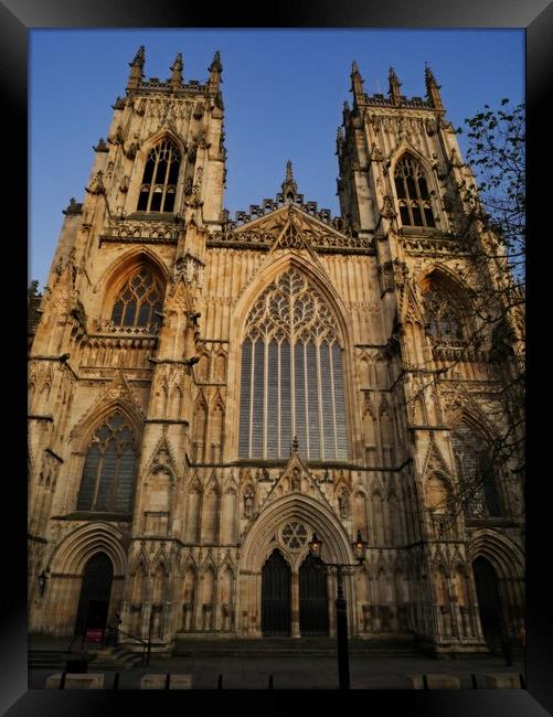 York Minster, York, North Yorkshire Framed Print by Martin Smith