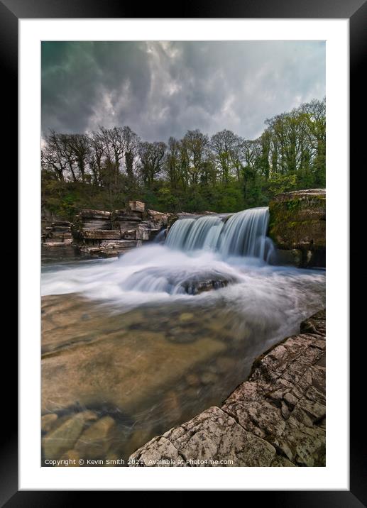Richmond Falls Framed Mounted Print by Kevin Smith