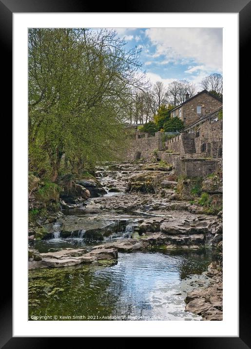 Gayle beck in Hawes Wensleydale Framed Mounted Print by Kevin Smith