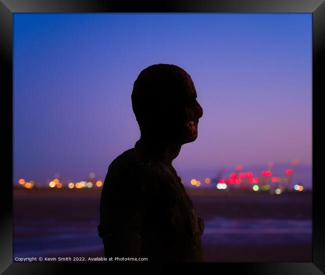 Perfect solitude by Gormley Framed Print by Kevin Smith