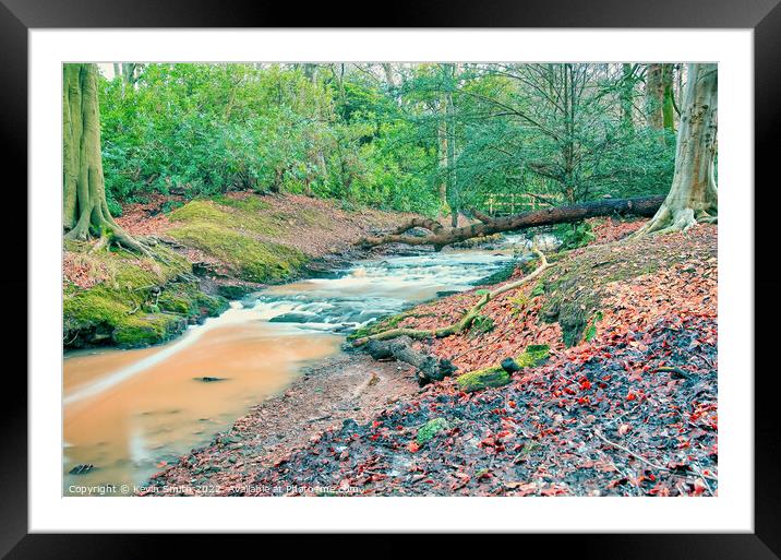Arrowebrook Wirral Framed Mounted Print by Kevin Smith