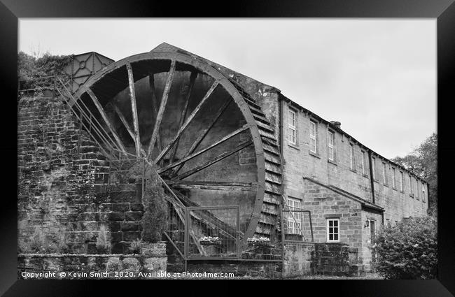 The Old Watermill   Pateley Bridge Yorkshire Framed Print by Kevin Smith