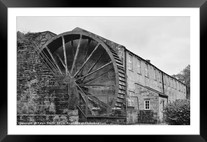 The Old Watermill   Pateley Bridge Yorkshire Framed Mounted Print by Kevin Smith