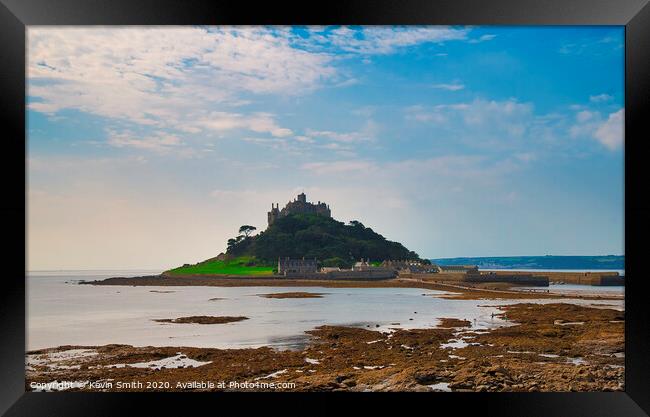 Saint Michaels Mount Cornwall Framed Print by Kevin Smith