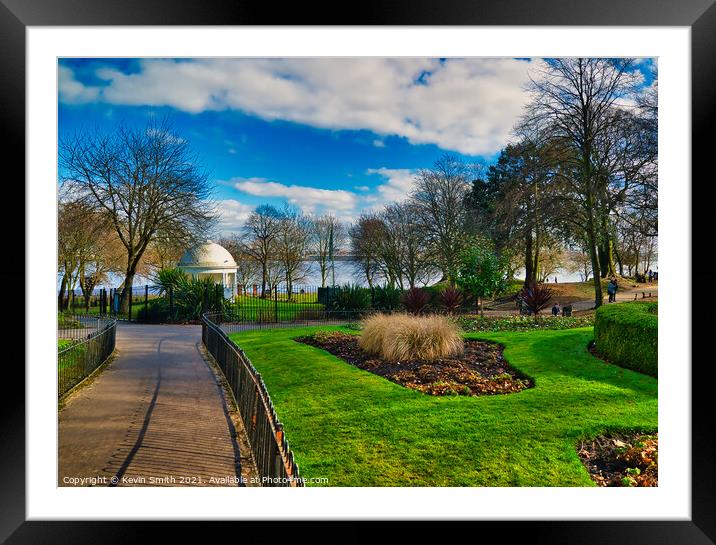 Vale Park New Brighton  Framed Mounted Print by Kevin Smith