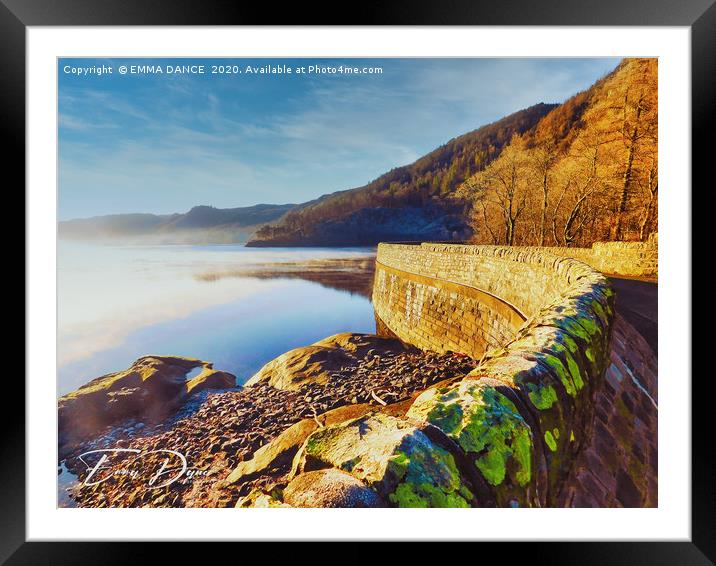 Early Morning at Thirlmere Reservoir  Framed Mounted Print by EMMA DANCE PHOTOGRAPHY