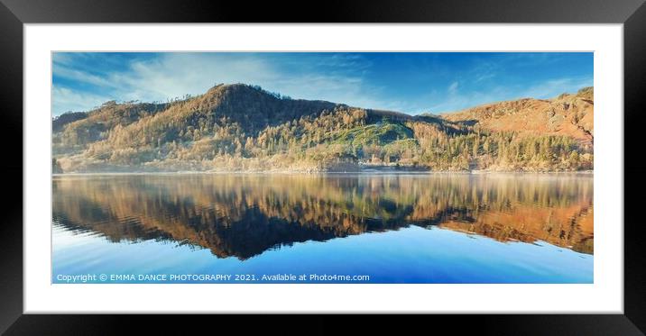 Thirlmere Reservoir  Framed Mounted Print by EMMA DANCE PHOTOGRAPHY