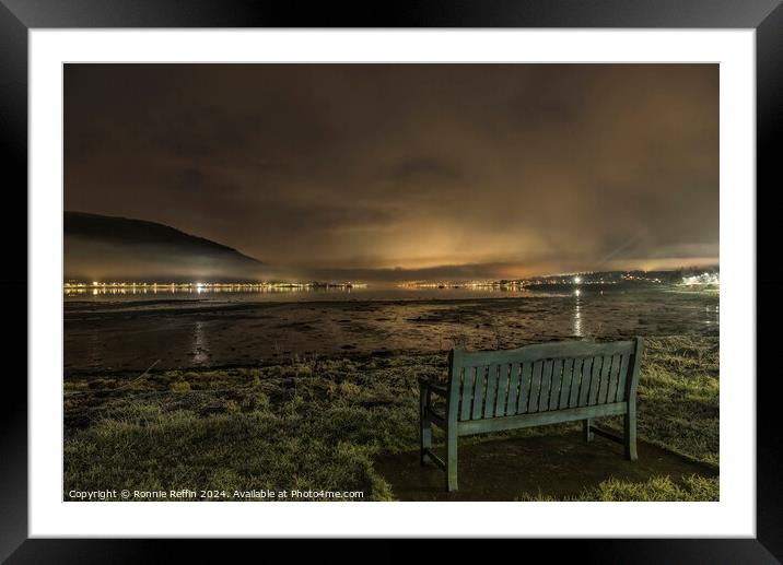 Great Place To Sit Framed Mounted Print by Ronnie Reffin
