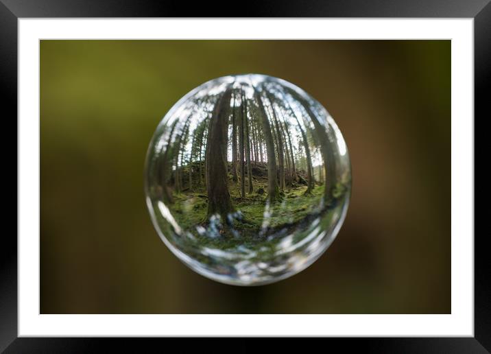 Encapsulated World Framed Mounted Print by Ronnie Reffin