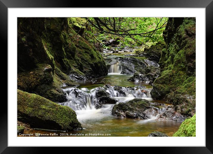 Gorge River Framed Mounted Print by Ronnie Reffin