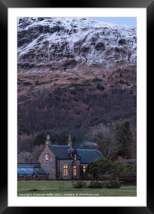 Keep The Home Fires Burning Framed Mounted Print by Ronnie Reffin