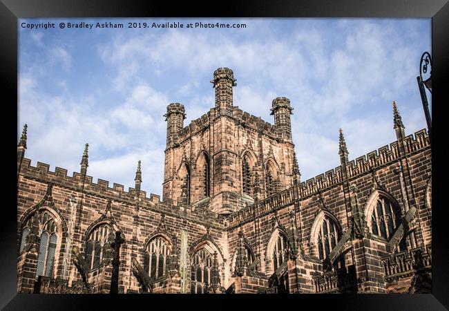 Chester Cathedral Framed Print by Bradley  Askham