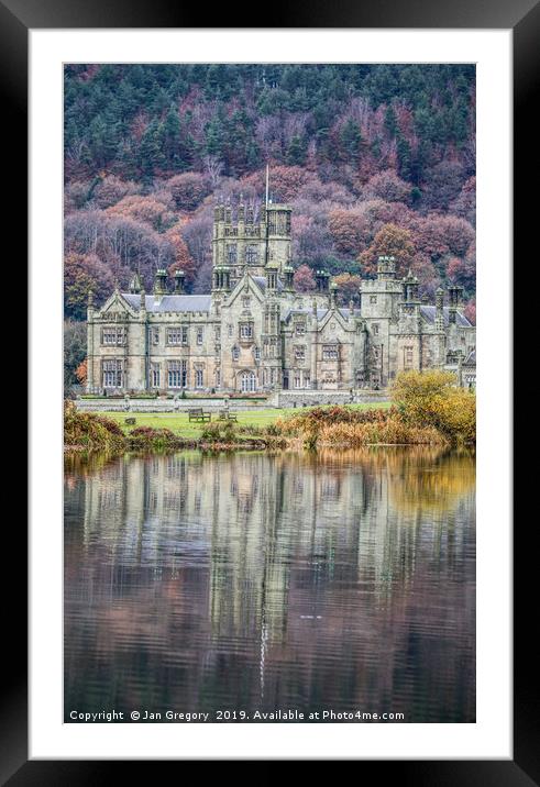 Autumn at Margam Park Framed Mounted Print by Jan Gregory