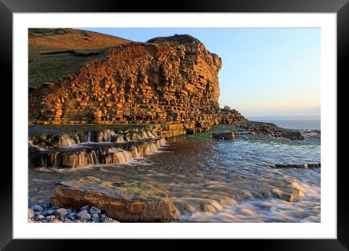 Monknaah Beach Framed Mounted Print by Ellen Morris