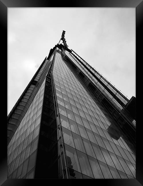 The Shard, London Bridge Framed Print by Karen Martin