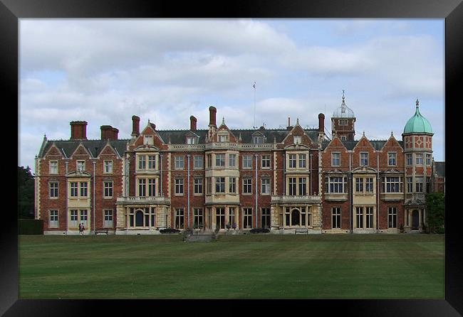 SANDRINGHAM HOUSE Framed Print by Ray Bacon LRPS CPAGB