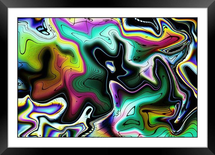 POLARISED LIGHT NO.2 Framed Mounted Print by Ray Bacon LRPS CPAGB
