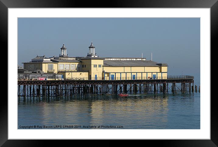 HASTINGS PIER, SUSSEX Framed Mounted Print by Ray Bacon LRPS CPAGB