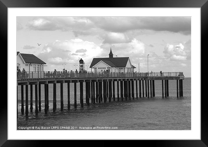 SOUTHWOLD PIER, SUFFOLK Framed Mounted Print by Ray Bacon LRPS CPAGB