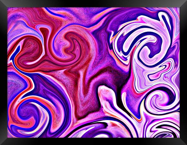 SWIRLS Framed Print by Ray Bacon LRPS CPAGB