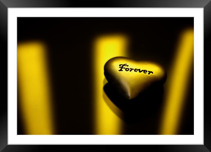 Love Forever Framed Mounted Print by John Boyle