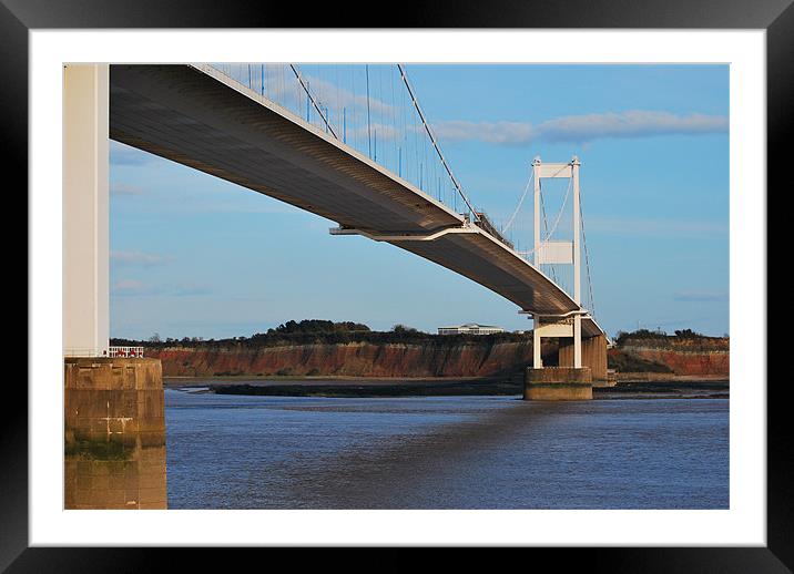Bridge over the Severn Framed Mounted Print by Karen Harding