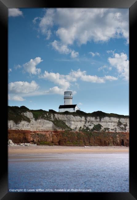 Lighthouse lookout Framed Print by Lewis Wiffen