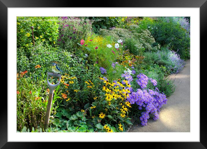 Gardener's Friend Framed Mounted Print by Alison Chambers