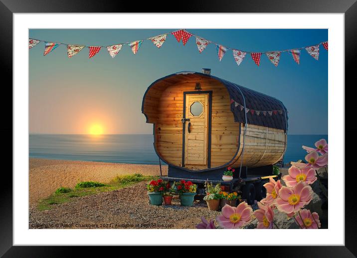 Seatown Sea Gypsy Framed Mounted Print by Alison Chambers