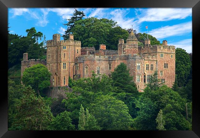 Dunster Castle Framed Print by Alison Chambers