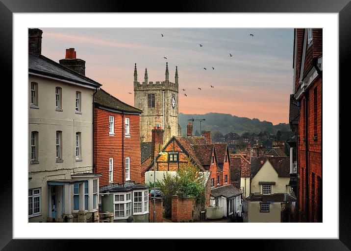 Marlborough  Framed Mounted Print by Alison Chambers