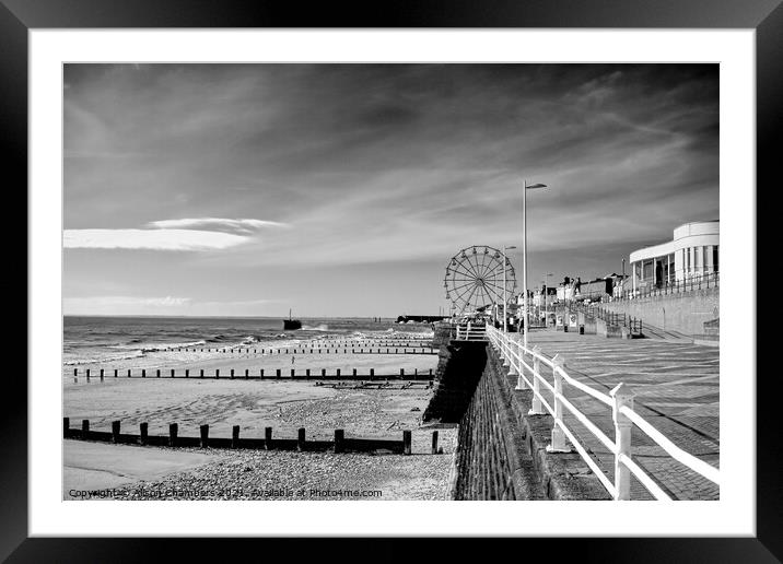 Bridlington Promenade Framed Mounted Print by Alison Chambers